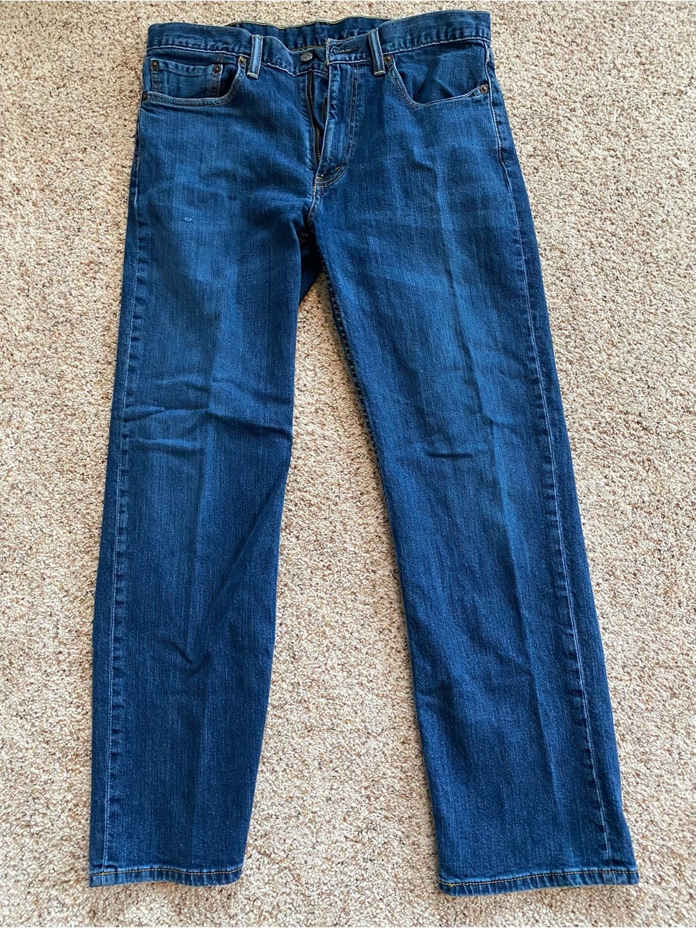 Men’s Levi’s 514 Dark Wash Jeans